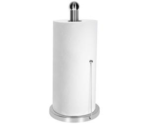 Cheffinger All Stainless Steel Towel Roller Holder with Side Holding Rod, Silver