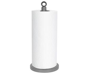 Cheffinger Stone Effect Wiper Roller Holder with Stable Heavy Base, Grey