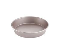 CHEFMADE 9-Inch Round Cake Pan, Non-Stick Deep Dish Bakeware for Oven Baking (Champagne Gold)