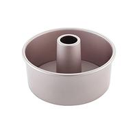 CHEFMADE Angel Food Cake Pan, 6-Inch with Removable Loose Bottom Non-Stick Chiffon Tube Pan for Oven and Instant Pot Baking (Champagne Gold)