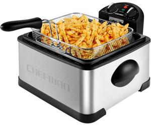 Chefman 4.3 Litre Deep Fat Fryer With Basket Strainer
