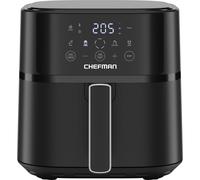 Chefman 5.7L Air Fryer, Touch Controls with 4 Presets, Compact Air Fry