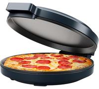 Chefman Everything Maker & Pizza Oven - Electric Worktop Pizza Oven with 30 cm Non-Stick Cooking Plates for Pizza, Quesadillas, Omelettes and More with Indicator Lights