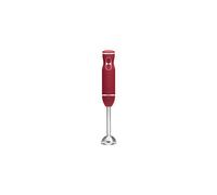 Chefman Immersion Blender, 800W Hand Blender with Stainless Steel Blades, Powerful Electric Ice Crushing 2-speed Control Handheld Food Mixer, Red
