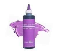 Chefmaster Purple Liqua-Gel® Food Coloring | Vibrant Color | Professional-Grade Dye for Icing, Frosting, Fondant | Baking & Decorating | Fade-Resistant | Easy-to-Use | Made in USA | 10.5 oz