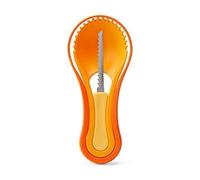 Chef'n 5275255 3-in-1 Nesting Pumpkin Tool Set, Plastic, Orange