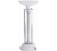 Chef'n GarlicMachine Garlic Press, Handheld Twist Garlic Crusher, Store Whole Cloves in the Fridge, White, 4 x 20 cm