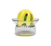 Chef'n Juicester Jr. 2 in 1 Citrus Juicer with Measuring Cup for Fresh Fruit Juice, Smoothies, Cooking & Baking, Yellow, 9 x 8 cm