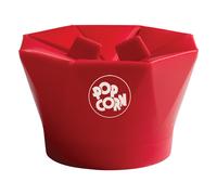 Chef'n Microwave Popcorn Popper, Red Silicone Popcorn Maker Chef'n Red