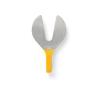 Chef'n Peachster Peach Pitter, Stainless Steel, Peach, 10 x 16 x 2.5 cm, Orange
