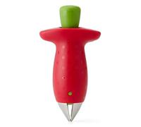 Chef'n StemGem Strawberry Huller Tool, Remove Core & Leaf, Great for Baking & Jam Making, Red, 9 x 5 x 3 cm