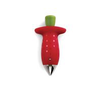 Chef'n StemGem Strawberry Huller Tool, Remove Core & Leaf, Great for Baking & Jam Making, Red, 9 x 5 x 3 cm