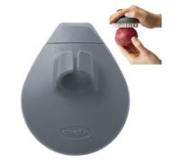 Chef'n Vegetable Brush, Plastic Nylon, Marble Gray, 3.5" x 3" x 1.5"