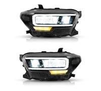 CHEFRU car Headlights Compatible With For Tacoma 2014-2020 Headlights Assembly Head Lamp DRL Turn Signal High Beam Angel Eye Reflective Auto Parts 8115004250
