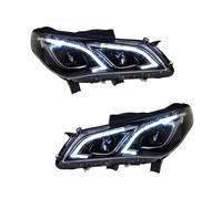 CHEFRU car Headlights Compatible With Hyundai For Sonata 9 2015 2016 2017 Car Headlight Assembly DRL Head Lamp Angel Eye Bi Xenon Front Light Modification Accessories