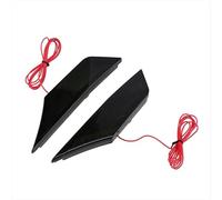 CHEFRU Car Wing Mirror Indicator Compatible With Civic Sedan 2016 2017 2018 2019 2020 1Pair Yellow+Blue Turn Signal Lights Auto Parts 33850-TBA-A02