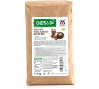 CHEFS & CO High Fibre Chia & Flaxseed Bread Mix - Omega-3 & Protein Rich, Low Salt, Antioxidant Support (1kg)