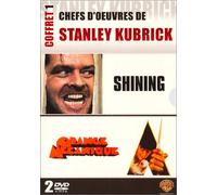 Chefs d'oeuvre de Stanley Kubrick, Vol.1 : Shining / Orange mécanique - Coffret 2 DVD