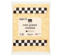 Chef's Essentials Mild Grated Cheddar 2kg x 6