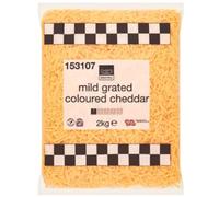 Chef's Essentials Mild Grated Coloured Cheddar 2kg x 1
