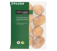 Chef's Larder 10 Ready Baked Jacket Potatoes 2.3kg | Case of 1