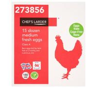 Chef's Larder 15 Dozen Medium Fresh Eggs x 1