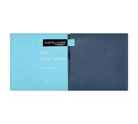Chef's Larder 200 Dark Blue 2 Ply Napkins 33cm Square