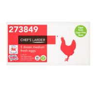 Chef's Larder 5 Dozen Medium Fresh Eggs x 1