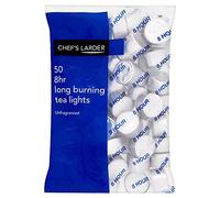 Chef's Larder 50 x 8 hour Long Burning Tea lights