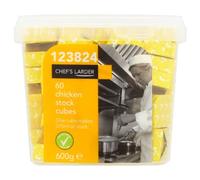 Chef's Larder 60 Chicken Stock Cubes 600g x 6