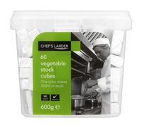 Chef's Larder 60 Vegetable Stock Cubes 600g