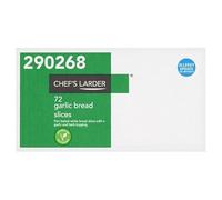 Chef's Larder 72 Garlic Bread Slices | Case of 1