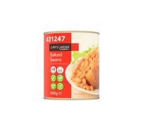 Chef's Larder Baked Beans in a Rich Tomato Sauce 840g x 6