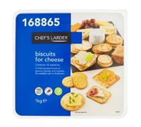 Chef's Larder Biscuits for Cheese 1kg x Case of 6