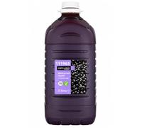 Chef's Larder Blackcurrant Squash No Added Sugar - Concentrated Fruit Drink Cordial - Diluting Juice for Home, Office & Catering - Large Bottle Drink Mix for Everyday Refreshment (5 Litre)