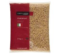 Chef's Larder Curly Short Macaroni Pasta - 1 x 3kg