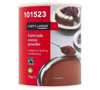 Chef's Larder Fairtrade Cocoa Powder 1kg | Case of 2