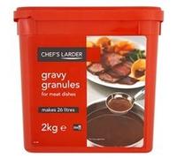 Chefs Larder Gravy Granules for Meat Dishes - 1 x 2kg