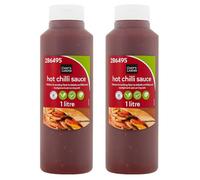 Chef's Larder Hot Chilli Sauce 1 Litre (Pack of 6)