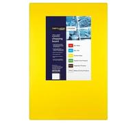Chefs Larder Hygiene Chopping Board Yellow 45x30cm | Case of 10