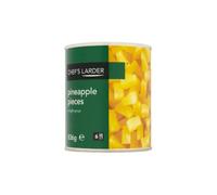 Chef's Larder Pineapple Pieces in Light Syrup 836g x 12