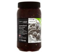 Chef's Larder Premium Caramelised Red Onion Chutney 1.1 Litres