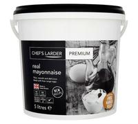 Chef's Larder Premium Real Mayonnaise 1 x 5 Litres