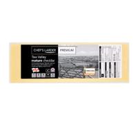 Chef's Larder Premium Taw Valley Mature Cheddar 2.5kg x 1