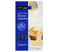 Chefs Larder Ready to Serve Devon Custard 1 Litre