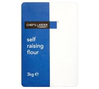 Chef's Larder Self Raising Flour 3kg (Pack of 4 x 3kg)