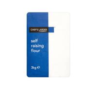 Chef's Larder Self Raising Flour 3kg x 4