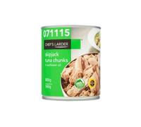 Chef's Larder Skipjack Tuna Chunks in Sunflower Oil 800g x 6