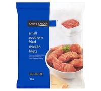 Chef's Larder Small Southern Fried Chicken Fillets 2kg | Case of 5