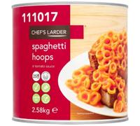 Chef's Larder Spaghetti Hoops in Tomato Sauce 2580g x 6